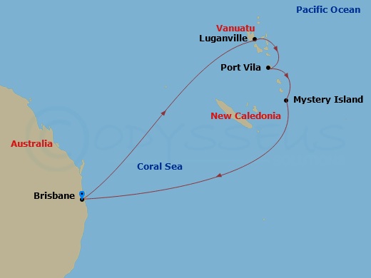Cruise Map