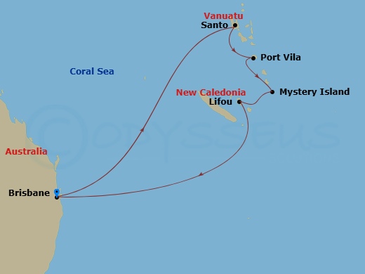 Cruise Map