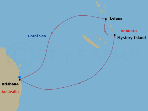 Cruise Map