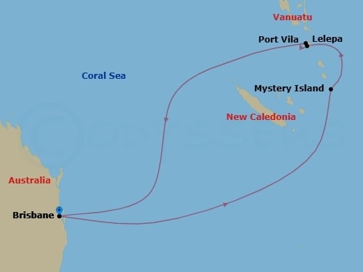 Cruise Map