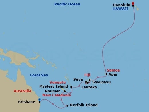 Cruise Map