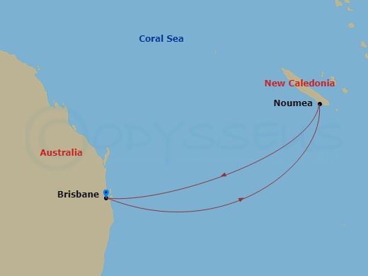 Cruise Map