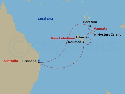 Cruise Map