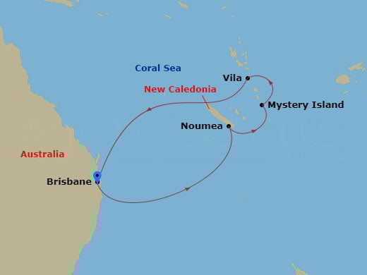 Cruise Map