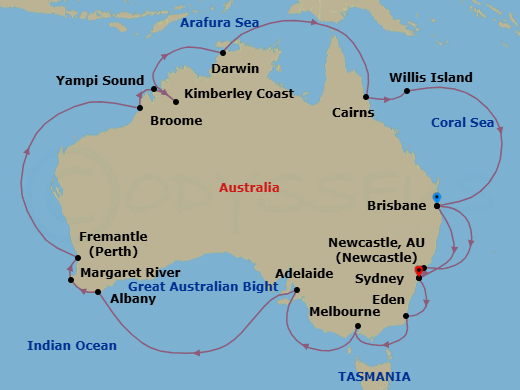 Cruise Map