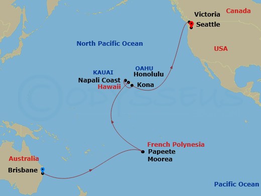 Cruise Map