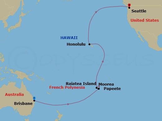 Cruise Map