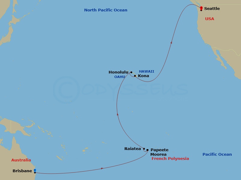 Cruise Map
