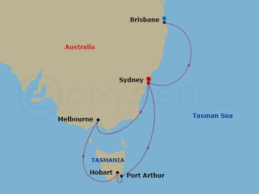 Cruise Map