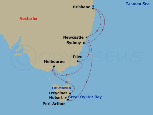Cruise Map