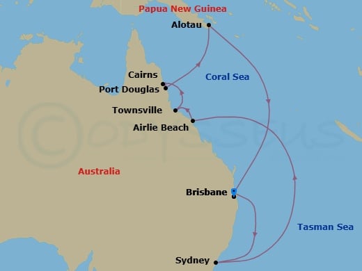 Cruise Map