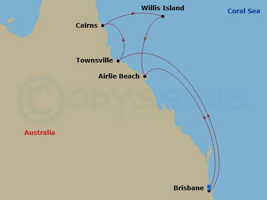 Cruise Map