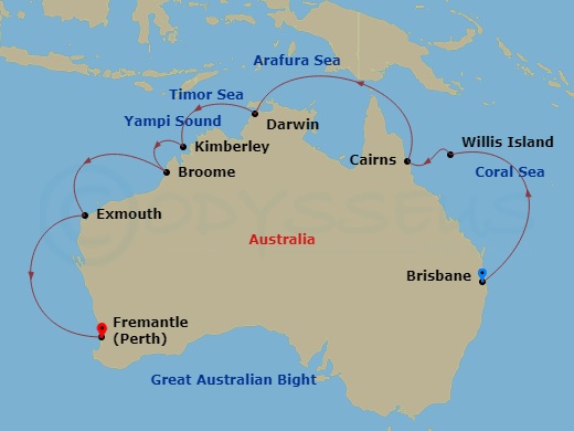 Cruise Map