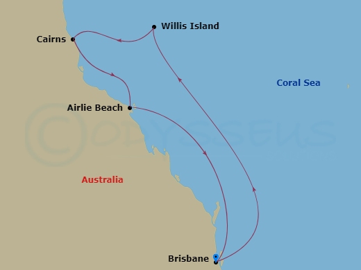 Cruise Map