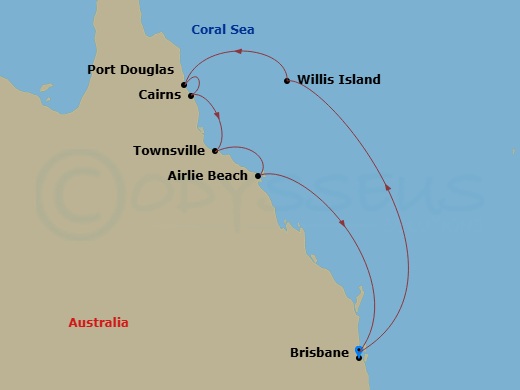 Cruise Map