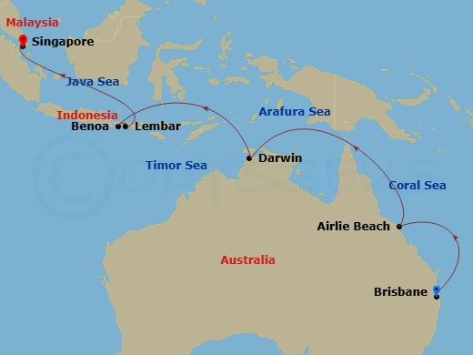 Cruise Map