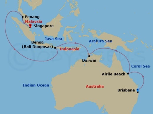 Cruise Map