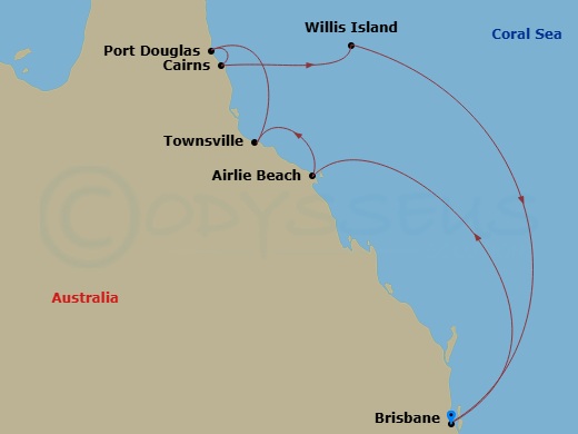 Cruise Map