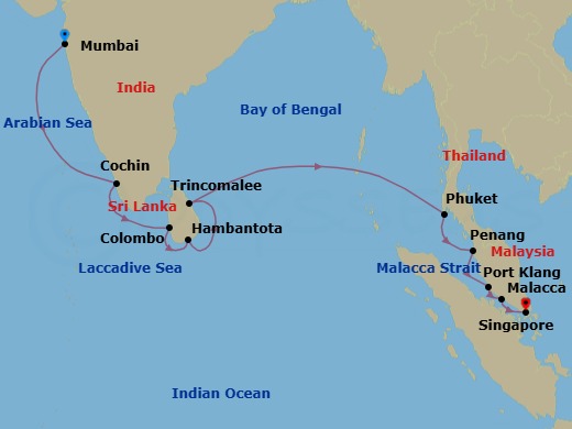 Cruise Map