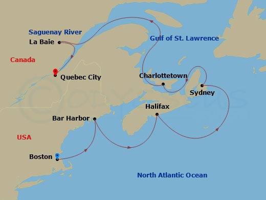 Cruise Map