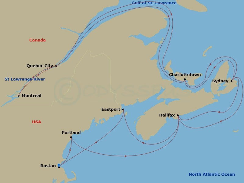 Cruise Map