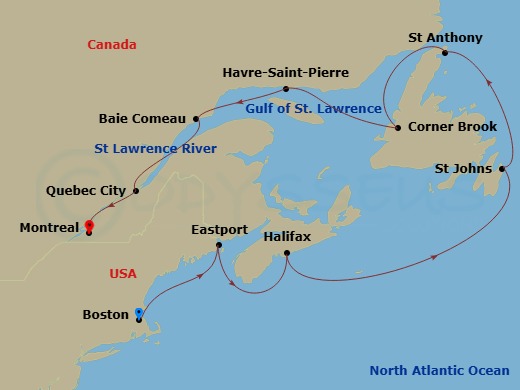 Cruise Map