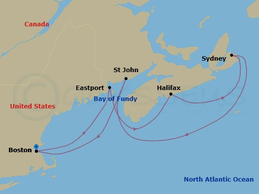 Cruise Map