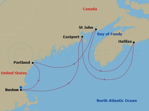 Cruise Map