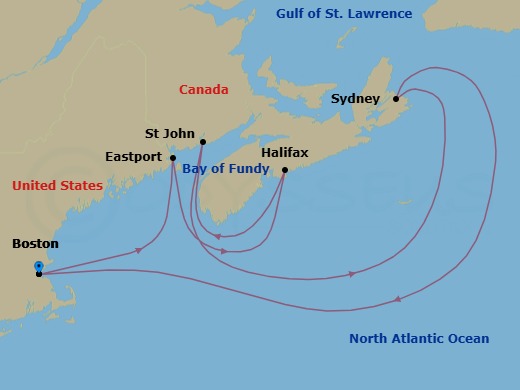 Cruise Map