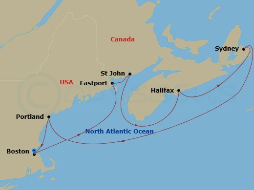 Cruise Map