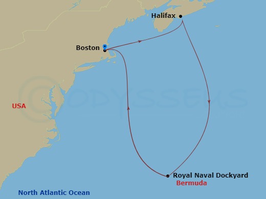Cruise Map