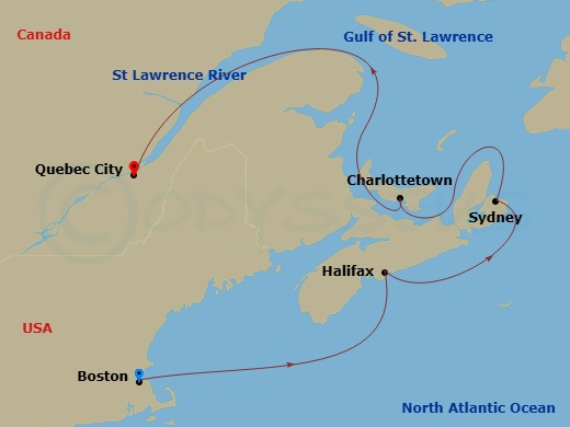 Cruise Map