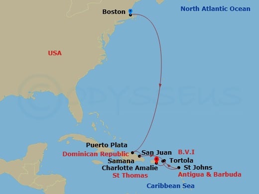 Cruise Map