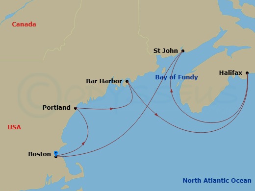 Cruise Map