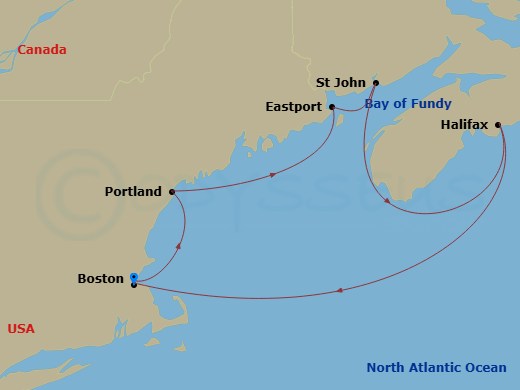 Cruise Map