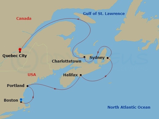 Cruise Map