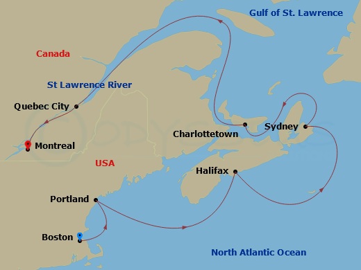 Cruise Map