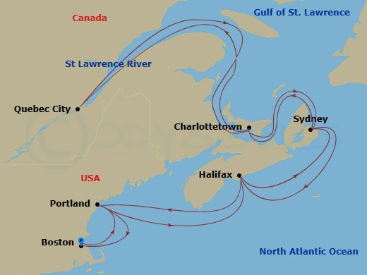 Cruise Map