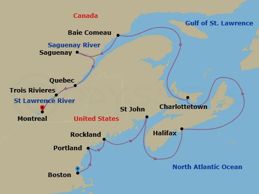 Cruise Map