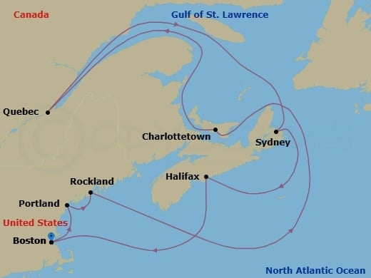 Cruise Map
