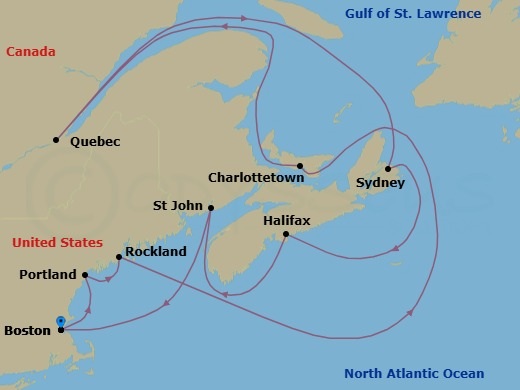 Cruise Map