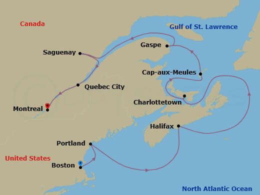 Cruise Map