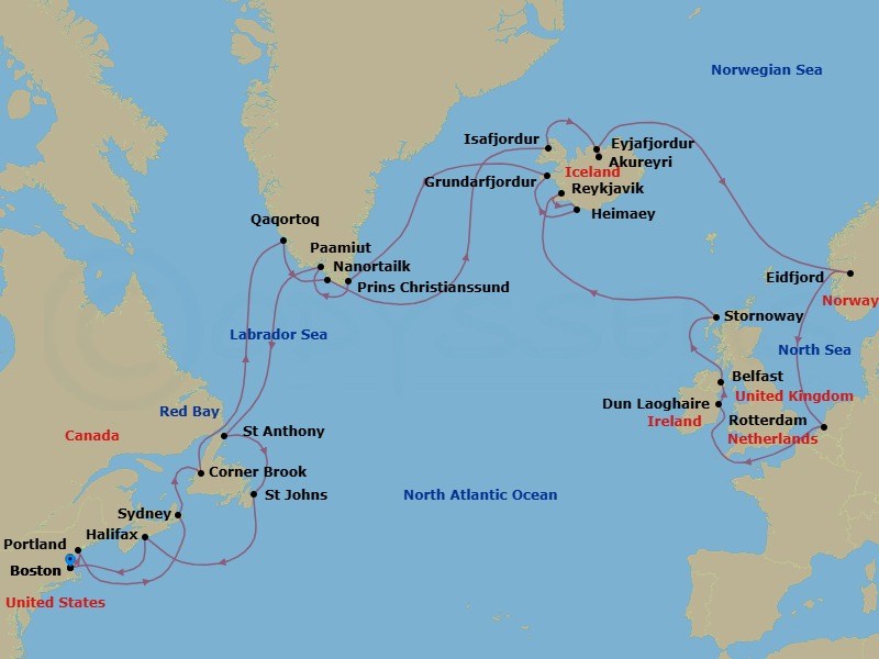 Cruise Map