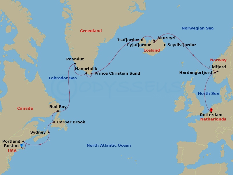 Cruise Map