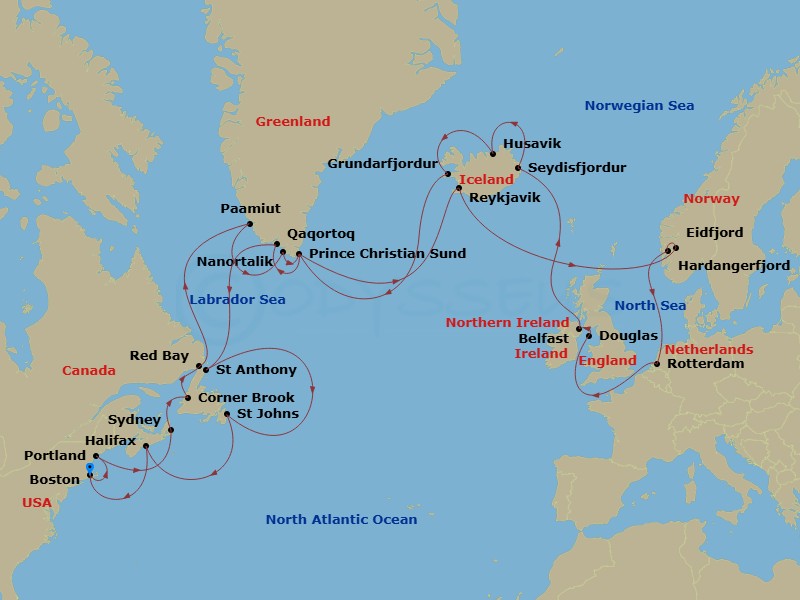 Cruise Map