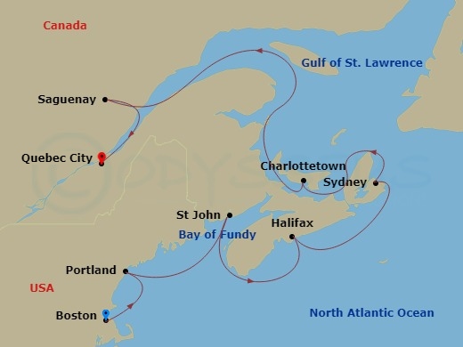 Cruise Map