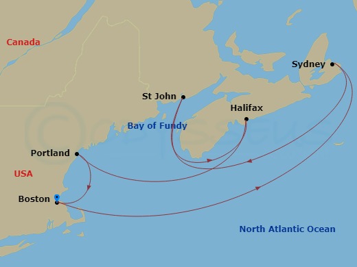 Cruise Map