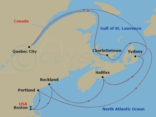 Cruise Map