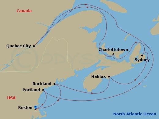Cruise Map