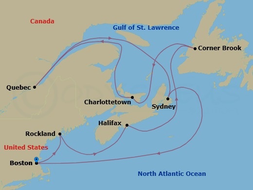 Cruise Map